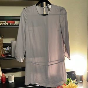 Divided by H&M tunic sheer blouse